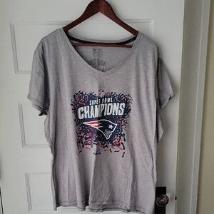 Gray Super Bowl Champions T-Shirt